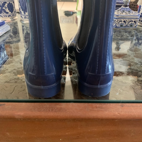 J Crew women’s Chelsea ankle boots navy blue size 7 - Picture 5 of 7